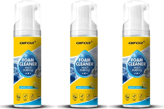 Interior Cleaner & Protectant, Effective Car Interior Cleaner Leather Car Seat Cleaner, Suitable for Cleaning The inteerior of All Types of Vehicles (3 PCS)