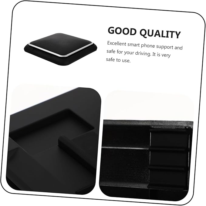 NUOBESTY Silicone Car Phone Bracket Dashboard Mount for GPS Navigation Washable Design for Secure Phone Support for Safe Driving