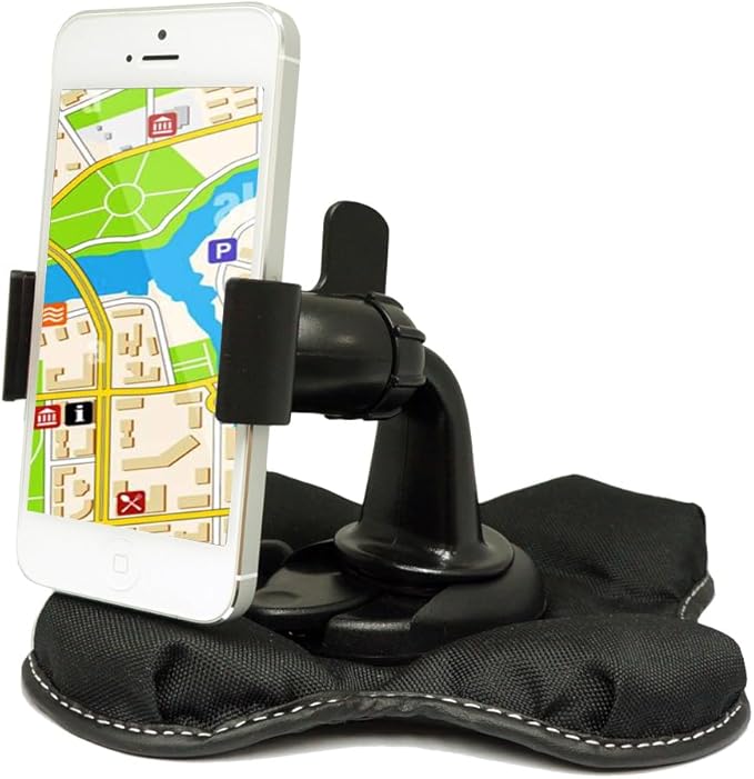 ChargerCity "Claw-X Nonslip Smartphone Beanbag Friction Mount for All Smartphones up to 4" Wide Like Galaxy S24 S25 Flip iPhone 16 17 Air Pro MAX Pixel 10 Ultra (Fits Pop Out Case)