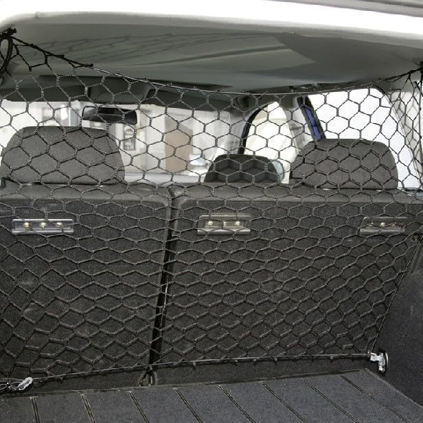 Dog Car Barrier for Honda Odyssey RB1 RB3, Elastic Mesh Pet Barrier Prevents Dogs from Jumping Forward, Car Net for Dogs for SUV Cargo Area & Back Seat