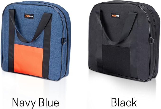 15 Inch Jumper Cable Bag, Heavy Duty Cable Storage Bag, Water Resistant Cable Organizer Bag for Jumper Cable, EV Charging Cables, Cords and Hoses (15 Inch Blue)