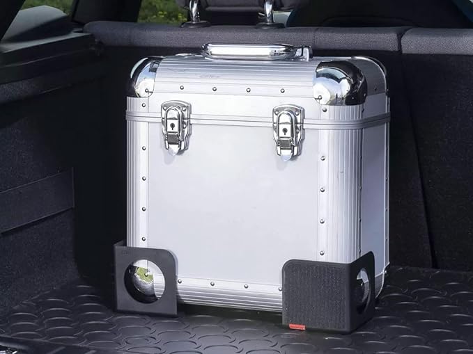 rati Nook Trunk Organizer Blocks for Cars and SUVs, Adjustable Cargo Dividers with Dual Grip Pads, Works on Carpeted and Plastic Trunks, Set of 2 Modular Stabilizers