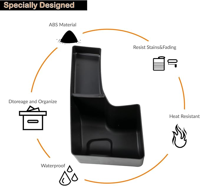 2Pcs Trunk Organizer Storage Wheel Well Storage Bin Rear for 2018-2023 Jeep Wrangler JL JLU 4-Door Storage Rear Storage Box Tray Jeep Wrangler Accessories (Not Applicable to 2-Door JL Models)