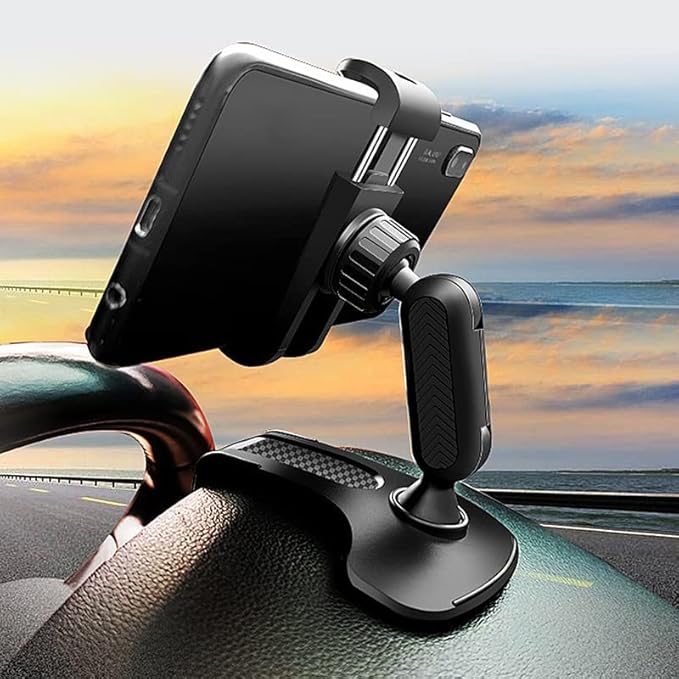 Car Dashboard Universal Phone Holder GPS Support Clip Rotatable