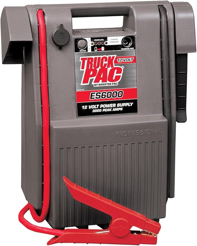 Clore Automotive Truck PAC ES6000 3000 Peak Amp 12V Jump Starter