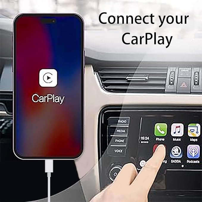 Car Carplay Cable for iPhone 17 16 15 Charger Cord,4 Pack 6FT USB A to USB C Cable for iPhone 17 Pro Max/16 Pro/15 Plus Charger,USB C Car Charger for Apple 17 Air/16 Pro Max/16e/15-Green