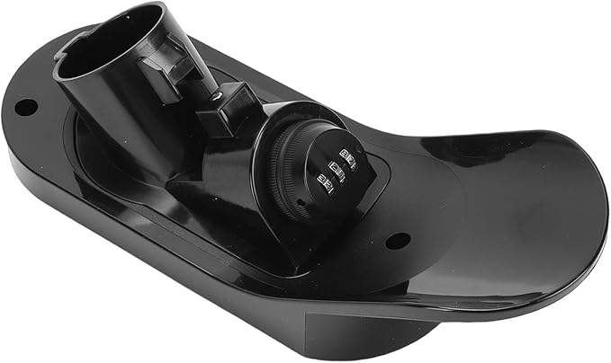 EV Charger Holder, Electric Car Charger Wall Mount Bracket, Electric Vehicle Plug Organizer with Password Lock, Ideal for SAE J1772 Type 1 Charging Cable