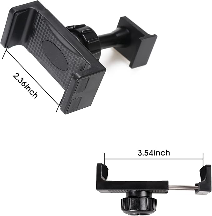 sukemichi Dash Phone Mount for Bronco Sport, Cell Phone Holder & Camera Mount, Multi-Function Dashboard Phone Holder Mount with Tray for 2021-2024 Ford Bronco Sport Accessories 2 Door 4 Door