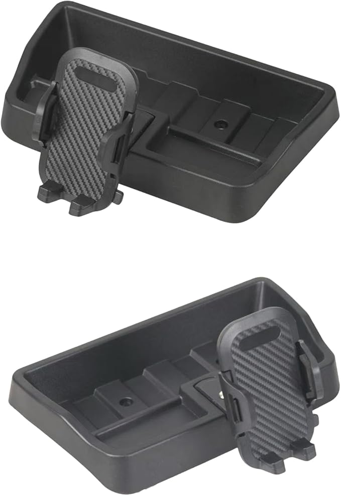 TJ Phone Mount for 1997-2006 Jeep Wrangler TJ Dashboard Cell Phone Holder with Storage Tray Interior Accessories