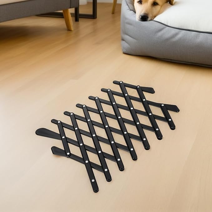 DOITOOL 2pcs Car Window Gate for Pets - Adjustable Safety Barrier Fence Retractable for Dogs and Cats - Portable Pet Travel Enclosure Dog Car Protector Vehicle Window Guard