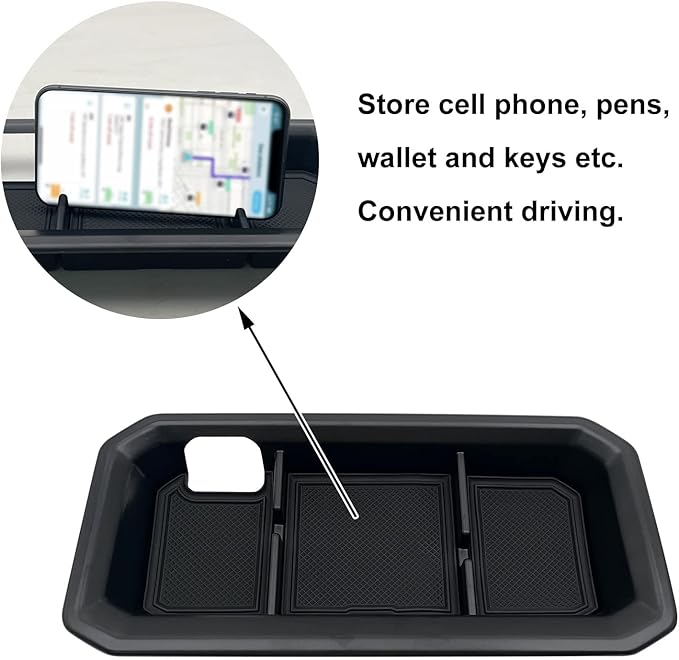 Center Console Organizer Dashboard Organizer Compatible with 2022 2023 2024 2025 Toyota Tundra Accessories