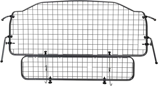 TRAVALL Compatible with Chevrolet Traverse (2017-2021) Dog Car Barrier Guard Custom Fit Heavy Duty Steel Mesh Trunk Divider Safety Travel Premium Luggage Cargo Barrier Backseat Protection