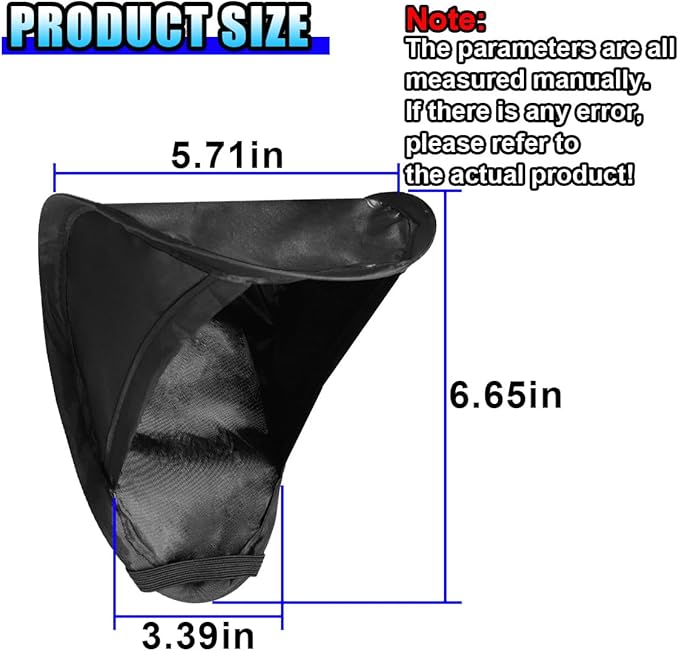 Car Smartphone Sunshade, Foldable Anti-Glare Cell Phone Sun Protection Umbrella, Universal High Elasticity Skeleton Auto Smartphone Heat-Insulating Sun Cover Accessory for Most Cars (Black)