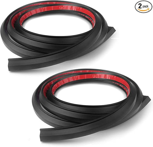 2PCS Universal Windshield Wire Hider 6.56 Ft Automotive Vehicle Wire Hider Cable Fits for 4 Runner Car Roof Rack Light SUV, ORV, Trucks- Total 13.12ft