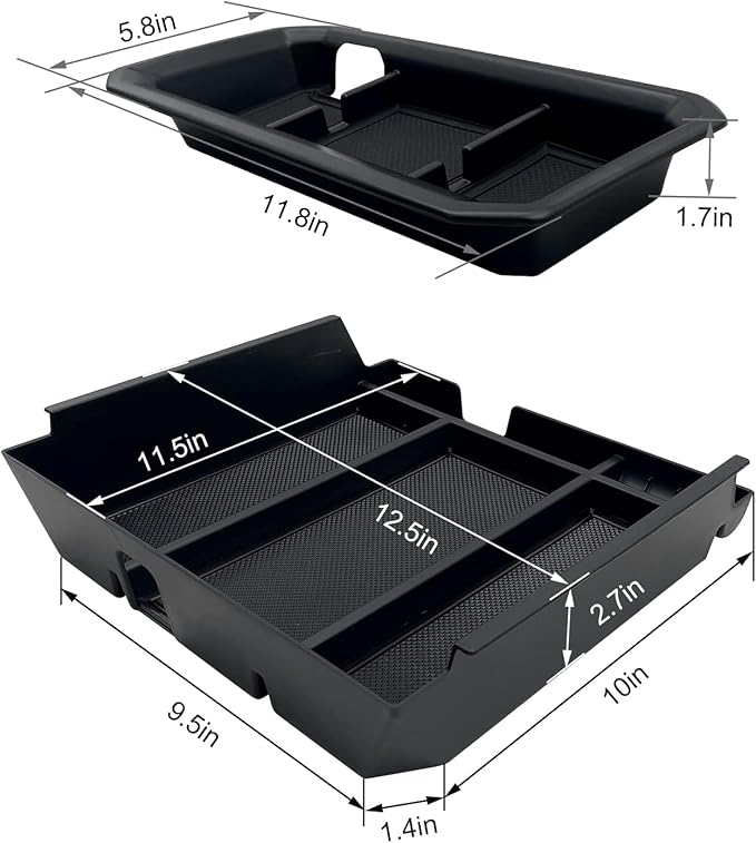 Center Console Organizer Dashboard Organizer Compatible with 2022 2023 2024 2025 Toyota Tundra Accessories