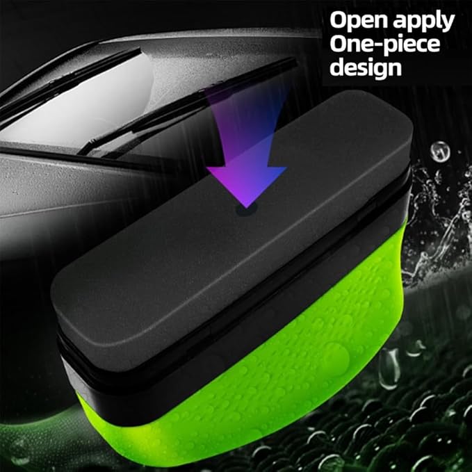 Car Windscreen Cleaner, Clear Car Window Glass Vision, Cars Glass Cleaner, 2026 Automotive Oil Film Cleaning Brush, Improves Window Clarity