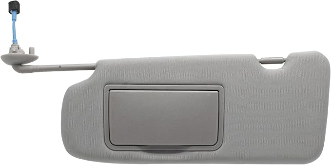 NHILES Driver Left Side Sun Visor Compatible with Honda CRV 2017 2018 2019 2020 2021 2022 Sunshade Number 83280TLAA12ZB Color: Gray
