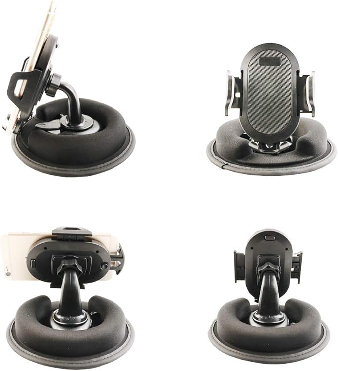 Cell Phone Vehicle Mount,Dashboard Beanbag Friction Mount,2 in 1 Dashboard Mount and Car Air Vent Holder,for iPhone Android and Other Smartphones