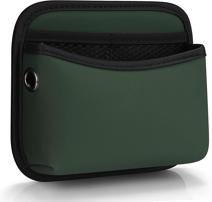 Accmor Universal Car Pocket Organizer - PU Leather Pouch for Seat, Door, Window, Console - Holder for Cards, Trash, Cell Phone, Sunglasses