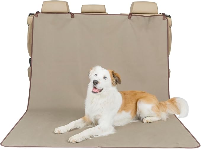PetSafe Happy Ride Waterproof Cargo Area Cover for Dogs and Pets - Fits Cars, Trucks and SUVs - Waterproof Area Protection - Tan