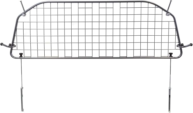TRAVALL Compatible with Land Rover Defender (2020+) Dog Car Barrier Guard Custom Fit Heavy Duty Steel Mesh Trunk Divider Safety Travel Premium Luggage Cargo Barrier Backseat Protection