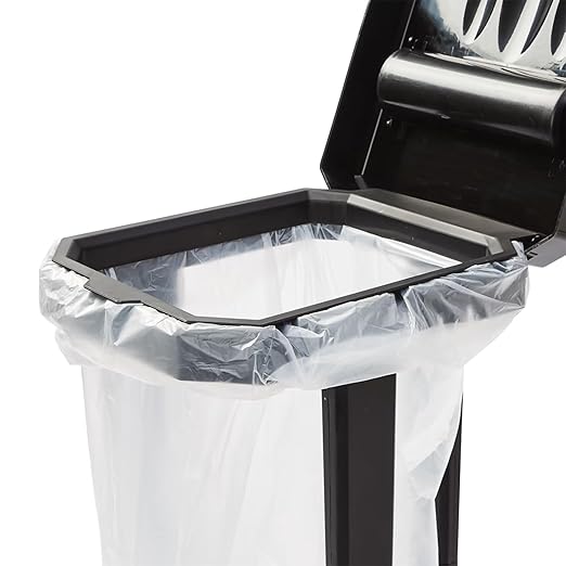 Trash containers adapted for use in vehicles, Collapsible Trash Can & Portable Garbage Bin with Reinforced Frame, Trash Bag Holder – Includes Storage & 20 Bags for Camping, RV, Outdoors, Home
