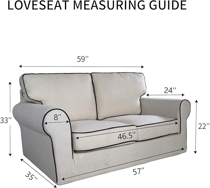 PureFit Reversible Quilted Sofa Cover, Water Resistant Medium Slipcover Furniture Protector, Washable Couch Cover with Non Slip Foam and Elastic Straps for Kids, Dogs, Pets (Loveseat, Wine/Beige)