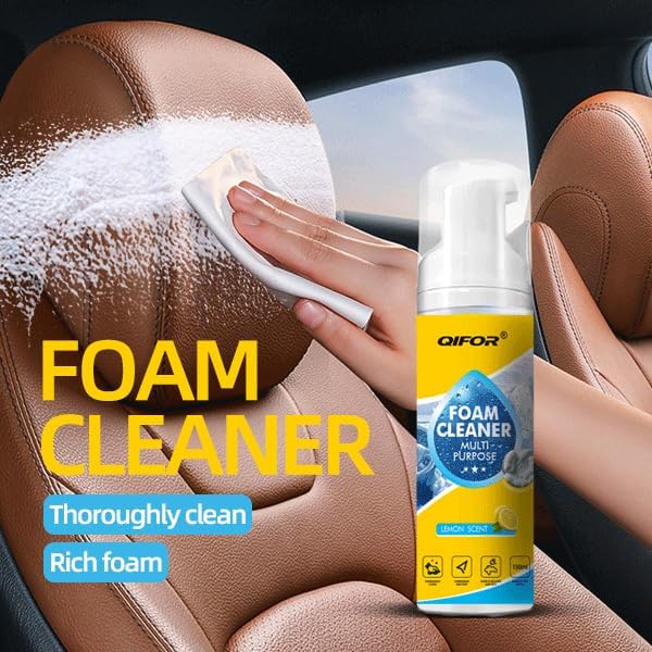 Interior Cleaner & Protectant, Effective Car Interior Cleaner Leather Car Seat Cleaner, Suitable for Cleaning The inteerior of All Types of Vehicles (1 PCS)
