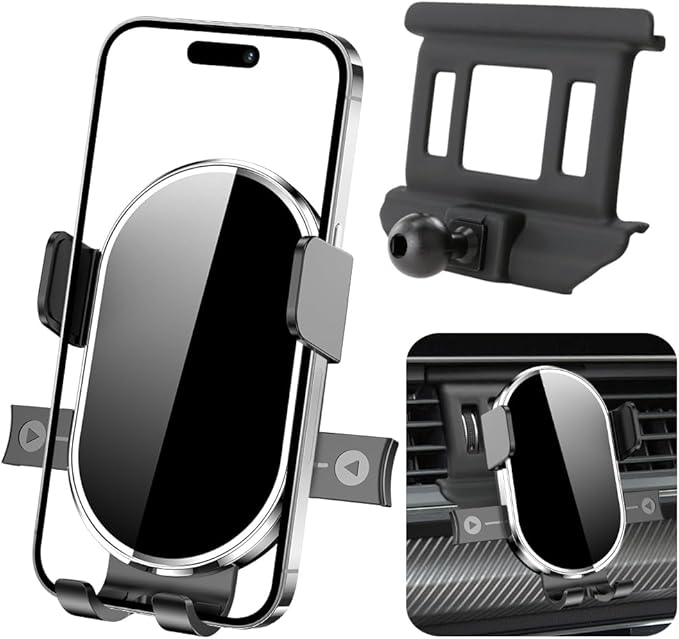 Car Phone Holder for Audi Q5 2017-2024, SQ5 2018-2024 Sportback Auto Accessories Navigation Bracket Interior Decoration Dashboard Cell Mobile Phone Mount Holders case Accessory