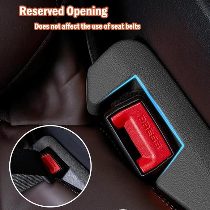 Universal Car Seat Gap Filler, 2Pcs Car Seat Gap Plug Strip to Fill The Gap Between Seat and Center Console Stop Things Dropping Car Interior Accessories for Car, SUV, Truck (Beige)