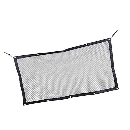 balacoo Travel Accessories Cars Cars Car Pet Barrier Safety Net Fence Front Seat Barrier Foldable Mesh Divider for Cars Trucks SUV Car Acessories Puppy Accessories