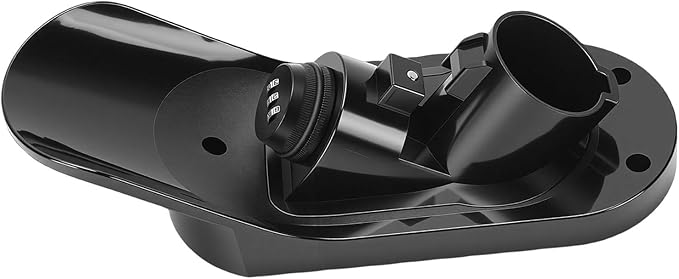 EV Charger Holder, Electric Car Charger Wall Mount Bracket, Electric Vehicle Plug Organizer with Password Lock, Ideal for SAE J1772 Type 1 Charging Cable