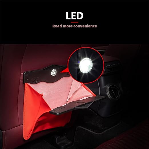 item_name :AOWIS Car Leather Trash Bag Smart LED Waterproof Organizer Storage Garbage Can (KHAKI)