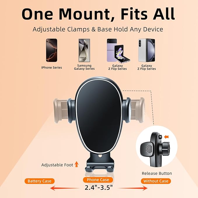 Car Phone Holder for Mazda CX5 (2021-2024 2025,10.25"),Screen Phone Mount,360 Phone Holder Rotating,Hands Free Mobile Holder,Car Mount for iPhone,Samsung & Android,2023 CX-5 Interior Accessories