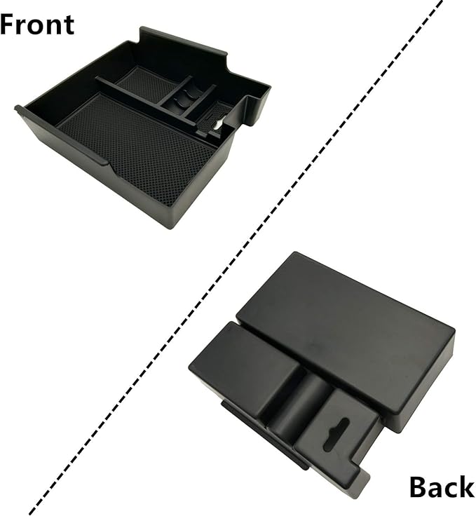 JOJOMARK Compatible with Ford Explorer 2012 2013 2014 2015 2016 2017 2018 2019 Center Console Tray Organizer, Armrest Secondary Storage Box