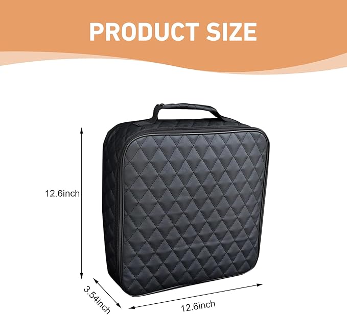 Car Trunk Storage Bag, Leather Hanging Organizer, Multi-Purpose Auto Trunk Bag for Tools, Accessories & Emergency Kits, Universal for Most Cars (Black)
