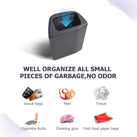 LUWU Car Trash Can Compatible with 2019 2020 2021 2022 2023 2024 2025 RAV4 Interior Accessories Car Trash with Lid Portable Mini Trash Dustbin Garbage Trash Bin Car Waste Bin Leak-Proof 2PCS