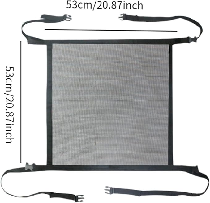 Car Dog Barrier Net Backseat Mesh, Pets Barrier Auto Protection Fence Net, Pets Car Divider Back Seat Barrier Net for Car