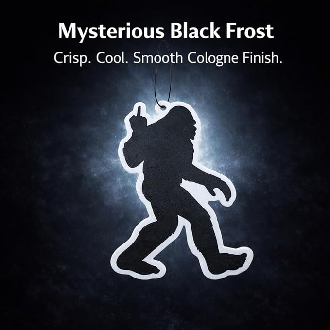 Funny Car Air Freshener (3 Pack) – Bigfoot Sasquatch Air Freshener for Car, Novelty Gag Gift, Hanging Auto Air Freshener, Funny Car Accessories for Men Women