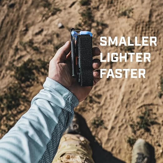 Snakestaff Systems Tourniquet - ETQ Gen 2 Made in The USA | EDC Gear for Trauma Kits, Tourniquet Kits, and Medical Emergency Bags | Blue Trainer (1 Inch)