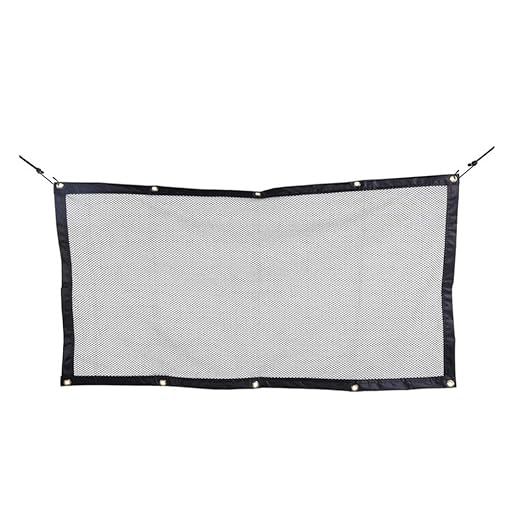 balacoo Travel Accessories Cars Cars Car Pet Barrier Safety Net Fence Front Seat Barrier Foldable Mesh Divider for Cars Trucks SUV Car Acessories Puppy Accessories