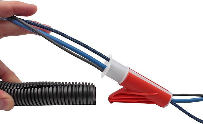 Electriduct Wire Loom Cable Insertion Tool for 1" to 1-1/4" Conduit Sleeving Installation - Model CM20 | 5 Pack