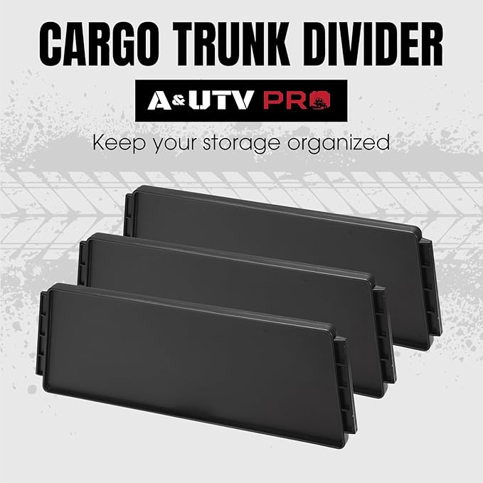 A & UTV PRO Cargo Trunk Divider for 2017-2025 Honda Ridgeline Accessories Truck Bed Divider Trunk Organizers Bed Storage, Replace OEM # 08U35-T6Z-100
