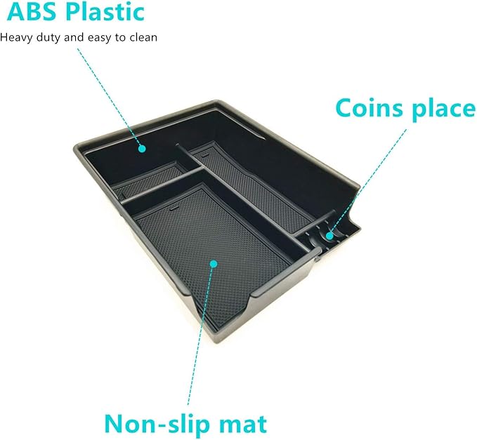 JOJOMARK Compatible with Hyundai Palisade Accessories Center Console Tray Organizer fits for 2022 2021 2020 Hyundai Palisade, Interior Storage Accessories