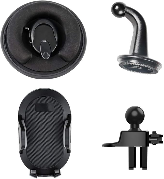 Cell Phone Vehicle Mount,Dashboard Beanbag Friction Mount,2 in 1 Dashboard Mount and Car Air Vent Holder,for iPhone Android and Other Smartphones