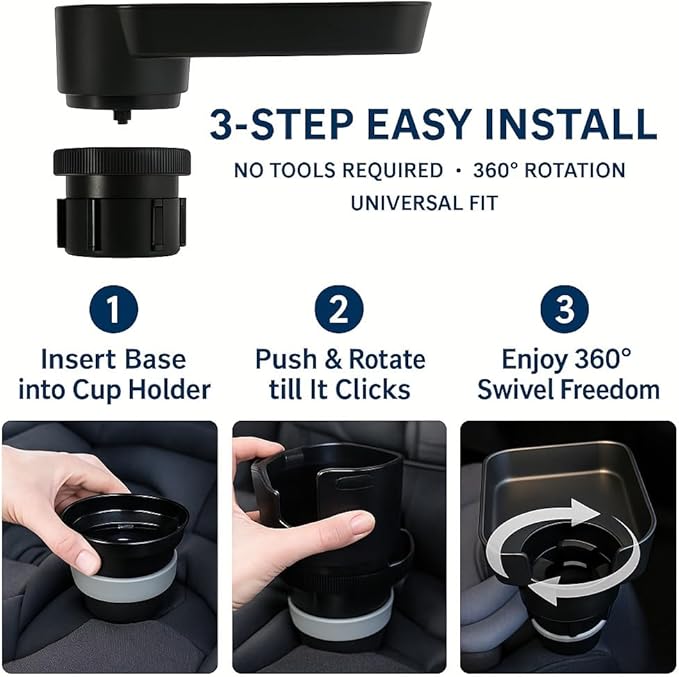 Car Seat Tray for Kids, Adjustable Base Seat Tray, Car Seat Snack Tray, Car Seat Cup Holder Tray, Seat Tray for Kids Travel, Car Seat Tray for Toddler, Family Road Trip Essentials for Kids