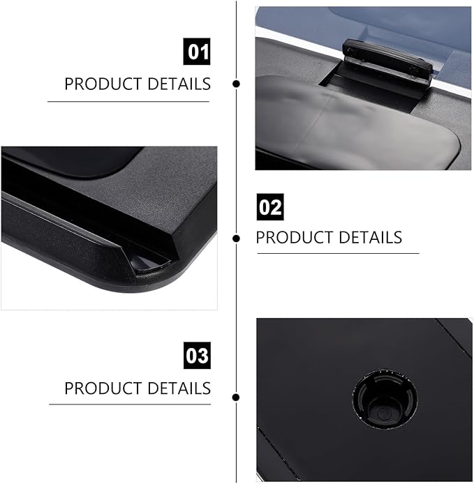 Car Head-up Display Phone Holder Mount Bracket, GPS Navigation Stand for Vehicles, Black Head-up Display Phone Cradle Compatible with Windshield and Dashboard Use