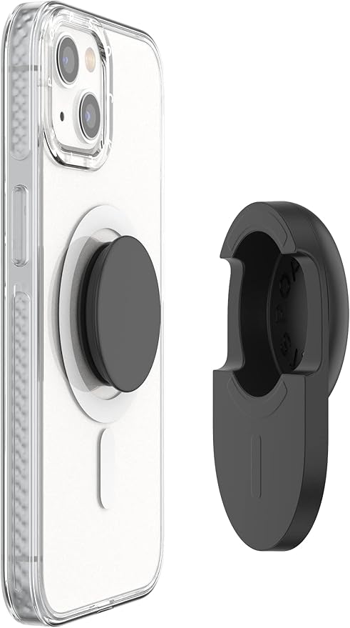 PopSockets Magnetic Suction Phone Mount, Surface Mount for MagSafe, Black - Black