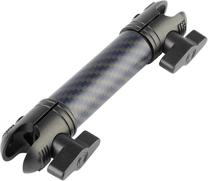 Bulletpoint Mounting Solutions Dash Mount 5.9" Arm Compatible with iPhone and Android Smartphones - Fits 20mm Attachment Ball (Carbon Fiber + Kevlar)