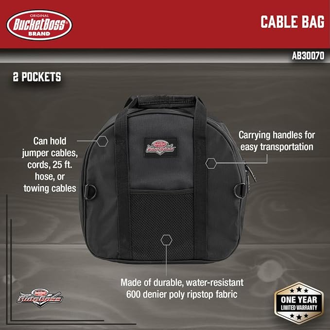 Bucket Boss - AutoBoss Cable Bag, Auto Boss (AB30070)